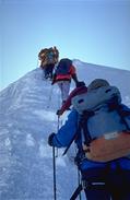 Der Gipfelanstieg Mont Blanc 4808 m