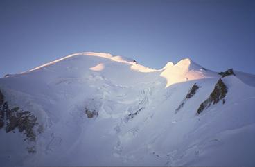 Sonnenaufgang am Mont Blanc